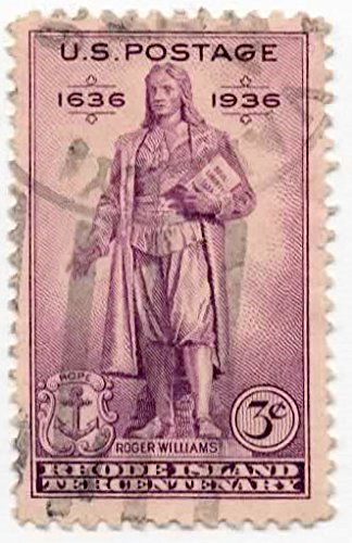 1936 Rhode Island Tercentenary  Single 3c Postage Stamp  - Scott 777 -  MNH,OG