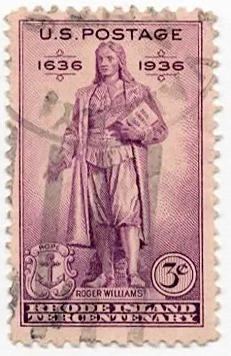 1936 Rhode Island Tercentenary  Single 3c Postage Stamp  - Sc# 777 -  MNH,OG