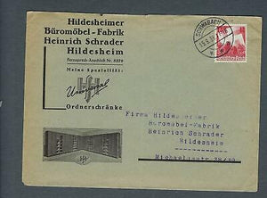 VEGAS - 1936 Reich Germany Advertisement Cover - FG110