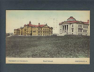 VEGAS - Posted In 1908 University Of Cincinnati Hand Colored Postcard - FE474