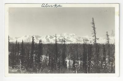 1954 USA Real Photo Postcard - Posted Copper Center, AK - (AO12)