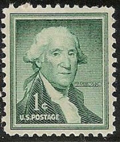 1954-68 - George Washington Single 1c Postage Stamp - Sc# 1031 - MNH, OG - CX565