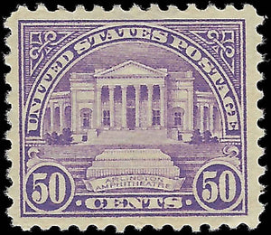 VEGAS - 1922-25 - Scott 570 - Mint Very Lightly Prev Hinged - Centering!