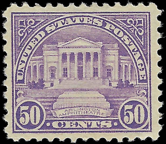 VEGAS - 1922-25 - Scott 570 - Mint Very Lightly Prev Hinged - Centering!