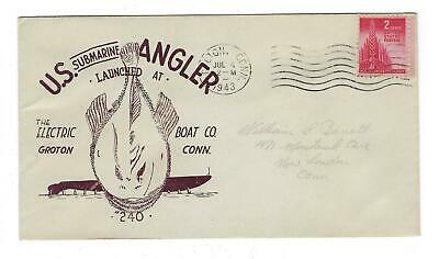 VEGAS - 1943 Submarine USS Angler Launch Cover - Groton, CT - FF130