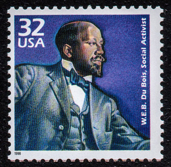 1999 W E B Du Bois Black Heritage Single 32c Postage Stamp - MNH, OG - Sc# 3182l