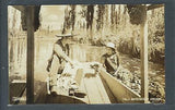 VEGAS - Vintage Xochimilco, Mexico Real Photo Postcard RPPC - FK198