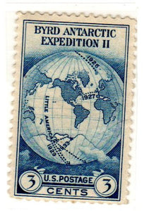 1933 Byrd Antarctic Expedition Single 3c Postage Stamp - Sc#733 - MNH,OG