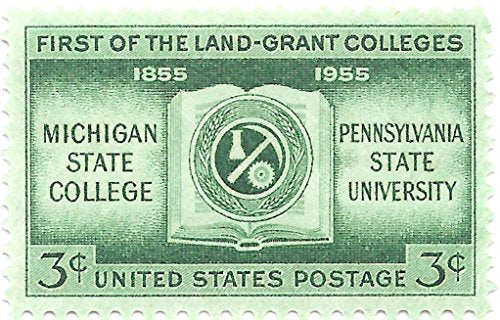 1955 Land Grant Colleges  Penn State Single 3c Postage Stamp - Sc# 1065 -  MNH,OG