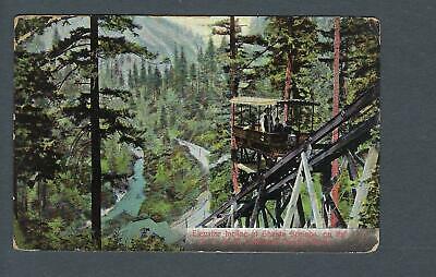 VEGAS - Posted 1911 Shasta Springs, CA Note To "My Children" Postcard - FE470
