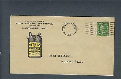 VEGAS - c1918 Axton-Fisher Tobacco Old Hill Side Color Ad Cover - FG119