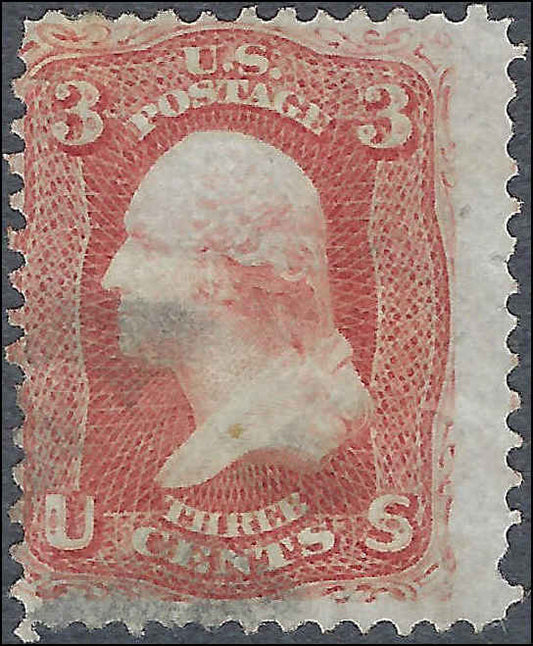VEGAS - 1867 Scott94 - Washington - Likely F-Grill - Light Cancel - Solid
