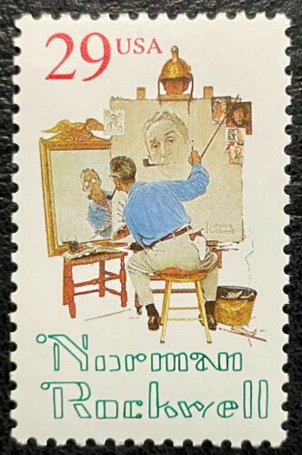 1994 Norman Rockwell Single 29c Postage Stamp - Sc# 2839 - MNH, OG - DS163
