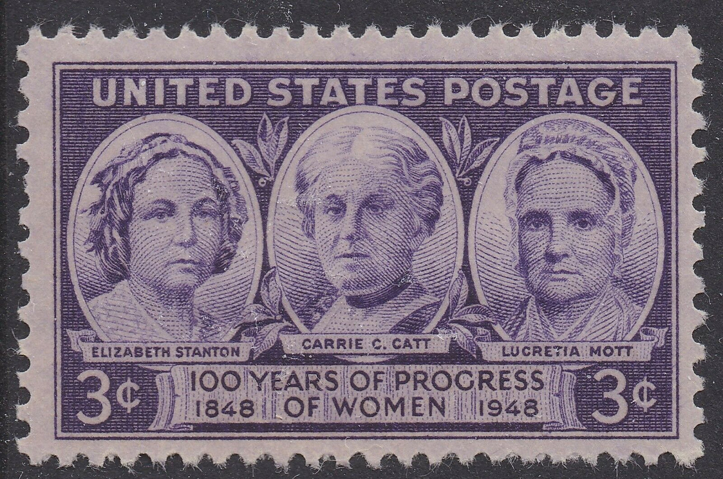 1948 Progress of Women Single 3c Stamp - MNH, OG - Scott 959 - DS190a
