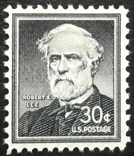 1954-68 Robert E. Lee Single 30c Postage Stamp - Scott 1049 - MNH, OG - CX575