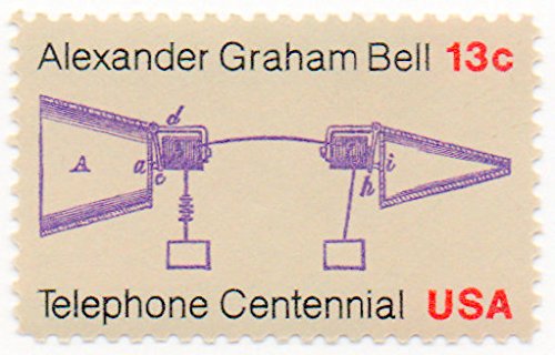 1976 Alexander Graham Bell Sigle 13c Postage Stamp  - Scott 1683  -  MNH,OG