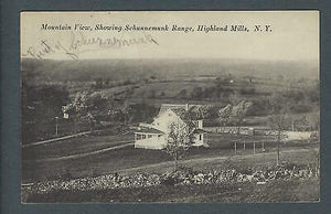 VEGAS - 1920 Posted Highland Mills, NY - Schunnemunk Photo Postcard - FD387