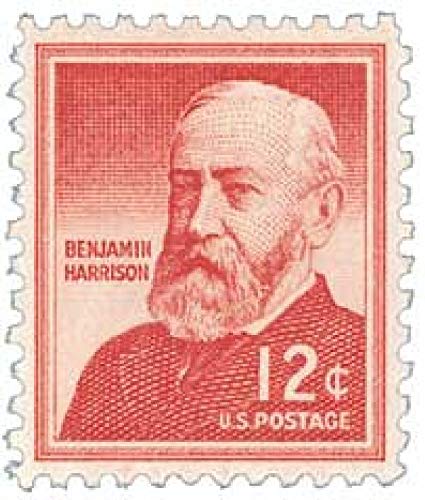 1959 Benjamin Harrison Single 12c  Postage Stamp  - Scott 1045 -  MNH,OG