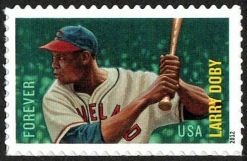 2012 Larry Doby Baseball Black Heritage Single Forever Postage Stamp - MNH, OG - Sc# 4695