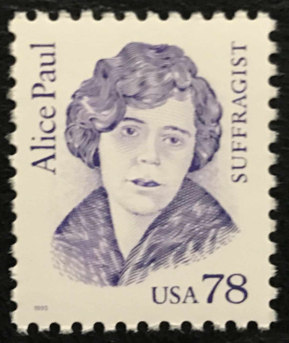 1995 Alice Paul Women's Suffrage Single 78c Postage Stamp - MNH, OG - Scott 2943