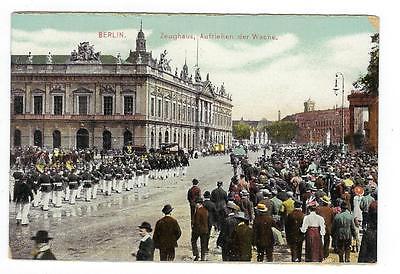 Early 1900s Germany Postcard - Zueghaus (Arsenal) "Raise The Guard" (OO25)