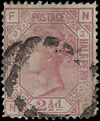 VEGAS - 1876-80 Scott 67 - Queen Victoria - Plate 3, WM 29 - Cat= $125 - (FE49)