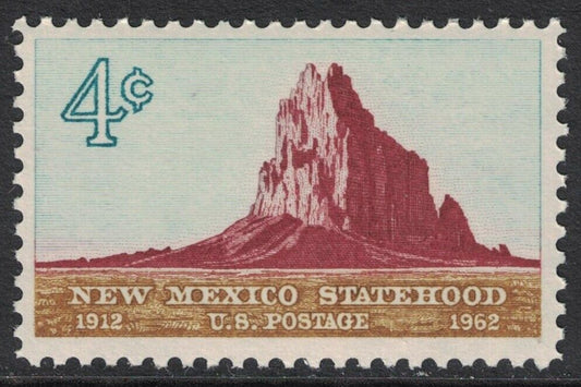 1962 - New Mexico Statehood - Single 4c Postage Stamp - Scott 1191 - MNH, OG - CX497a
