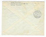 1964 Italy To Switzerland Express Mail Cover With Expresso Stamp (KK63)