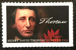 2017 Henry David Thoreau Plate Single Forever Postage Stamp - MNH, OG - Sc# 5202