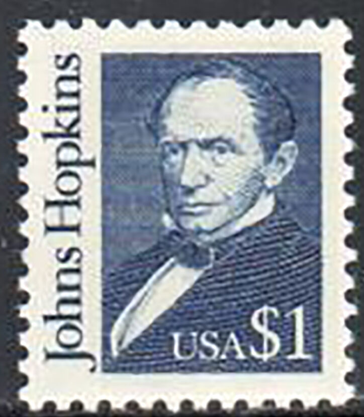 1989 Johns Hopkins $1 Single Postage Stamp - MNH, OG - Scott 2194