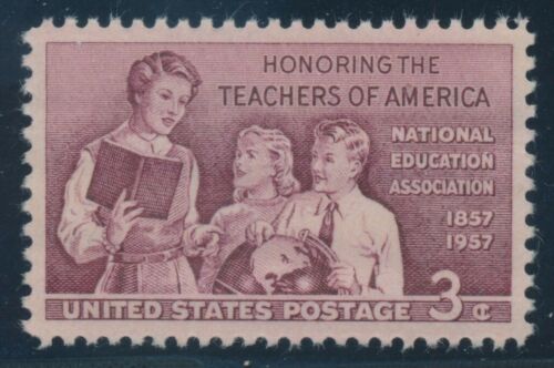 1957 Honoring Teachers Of America Single 3c Postage Stamp - MNH, OG - Scott 1093