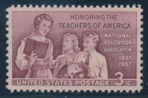 1957 Honoring Teachers Of America Single 3c Postage Stamp - MNH, OG - Sc# 1093