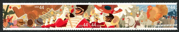 2009 Thanksgiving Day Parade Strip Of 4 44c Postage Stamps - Sc# 4417-4420 - MNH, OG - DC137