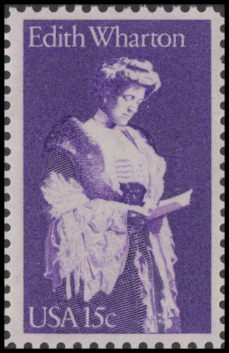 1980 Edith Wharton Single 15c Postage Stamps - Scott 1832 - MNH, OG - CT56d