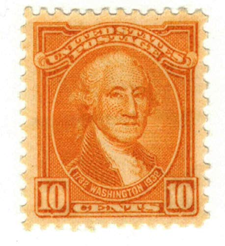 1932 George Washington Single 10c Postage Stamp -Scott715 - MNH,OG