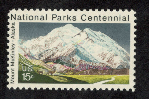 1972 National Parks Centennial Single 15c Postage Stamp - MNH, OG - Scott 1454 - BC45
