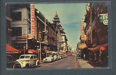VEGAS - c1940s San Francisco Chinatown Photo Postcard - FK171