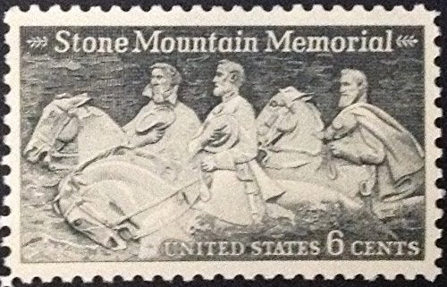 1970 U.S. Stone Mountain Memorial  Single 6c Postage Stamp  - Scott 1408 -  MNH,OG