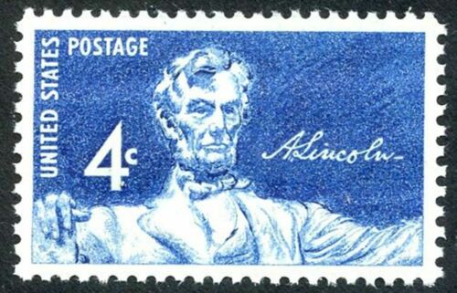 1959 Abraham Lincoln Single 4c Postage Stamp Scott 1116 - MNH, OG - CX871