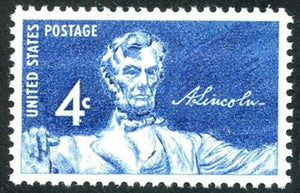 1959 Abraham Lincoln Single 4c Postage Stamp - Sc 1116 - MNH, OG - CX871