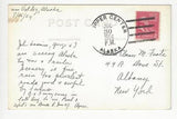 1954 USA Real Photo Postcard - Posted Copper Center, AK - (AO12)