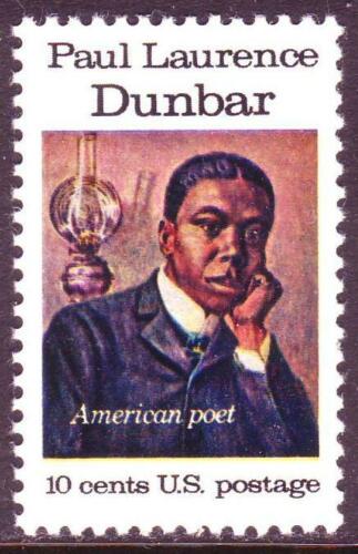 1975 Paul Dunbar Single 10c Postage Stamp Scott 1554 - MNH - CW391b