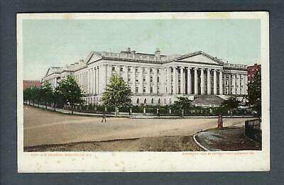 VEGAS - Posted 1909 Washington, DC - US Treasury Building Postcard - FE407