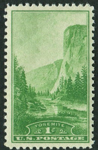 1934 El Captain Yosemite National Park  Single 1c Postage Stamp - Sc#740 - MNH,OG