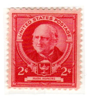 1940 Mark Hopkins American Educator Single 2c Postage Stamp - Sc# 870 -  MNH,OG