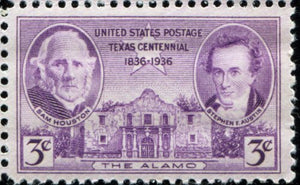 1936 "Texas Centennial" Single 3c Postage Stamp  - Sc#776 - MNH,OG