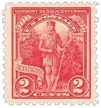 1927 Vermont Sesquicentennial 2c  Postage Stamp Sc# 643 - MNH,OG