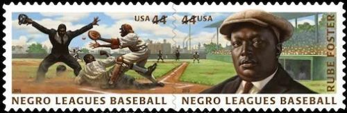2010 Negro Leagues Baseball Pair of 44c Postage Stamps As Shown - MNH, OG - Sc# 4466