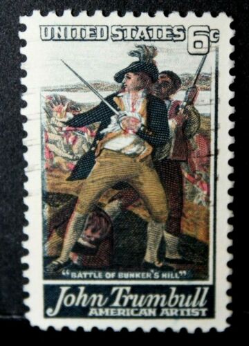 1968 John Trumbull Artist Single 6c Postage Stamp - MNH, OG - Scott 1361 - CX350