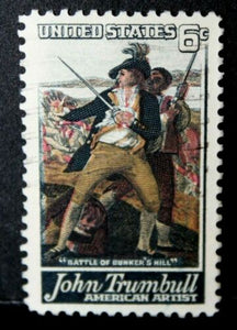 1968 John Trumbull Artist Single 6c Postage Stamp - MNH, OG - Sc# 1361 - CX350